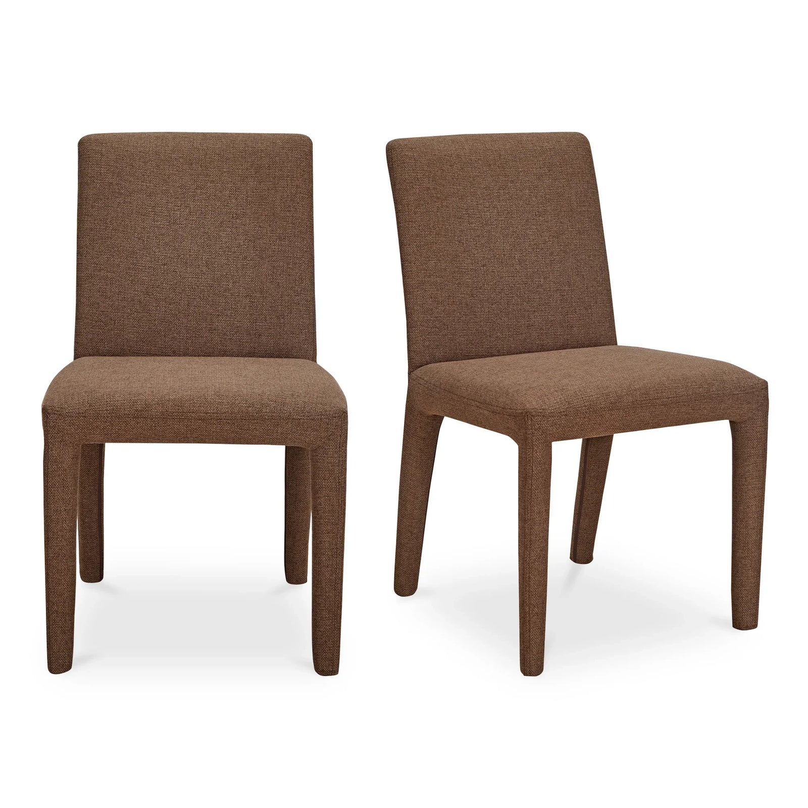 Moe's Home Collection - Monte Dining Chair Brown - Set of 2 - YM-1008-03 | American Home Furniture