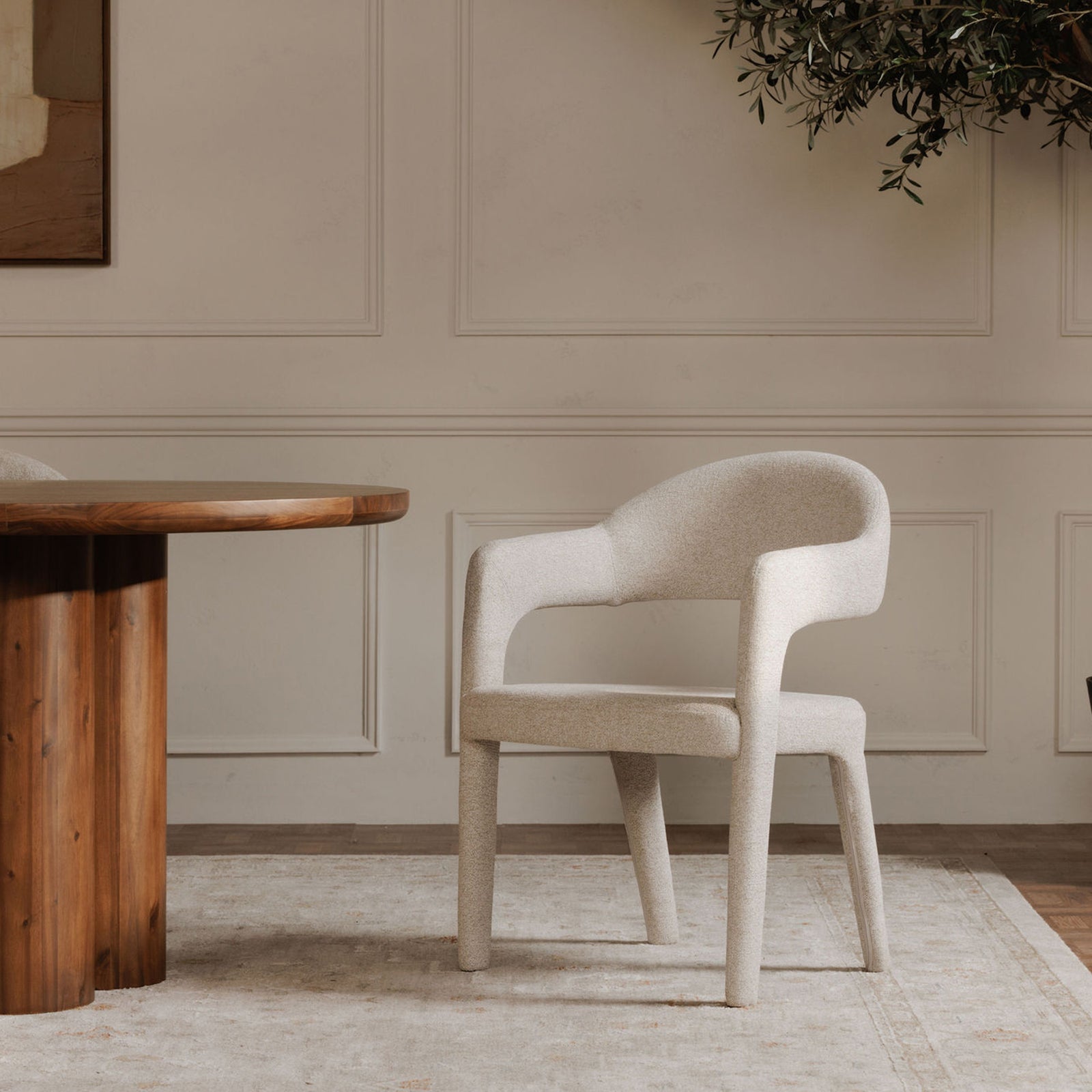 Moe's Home Collection - Martens Dining Chair Beige - Set of 2 - YM-1009-34 | American Home Furniture