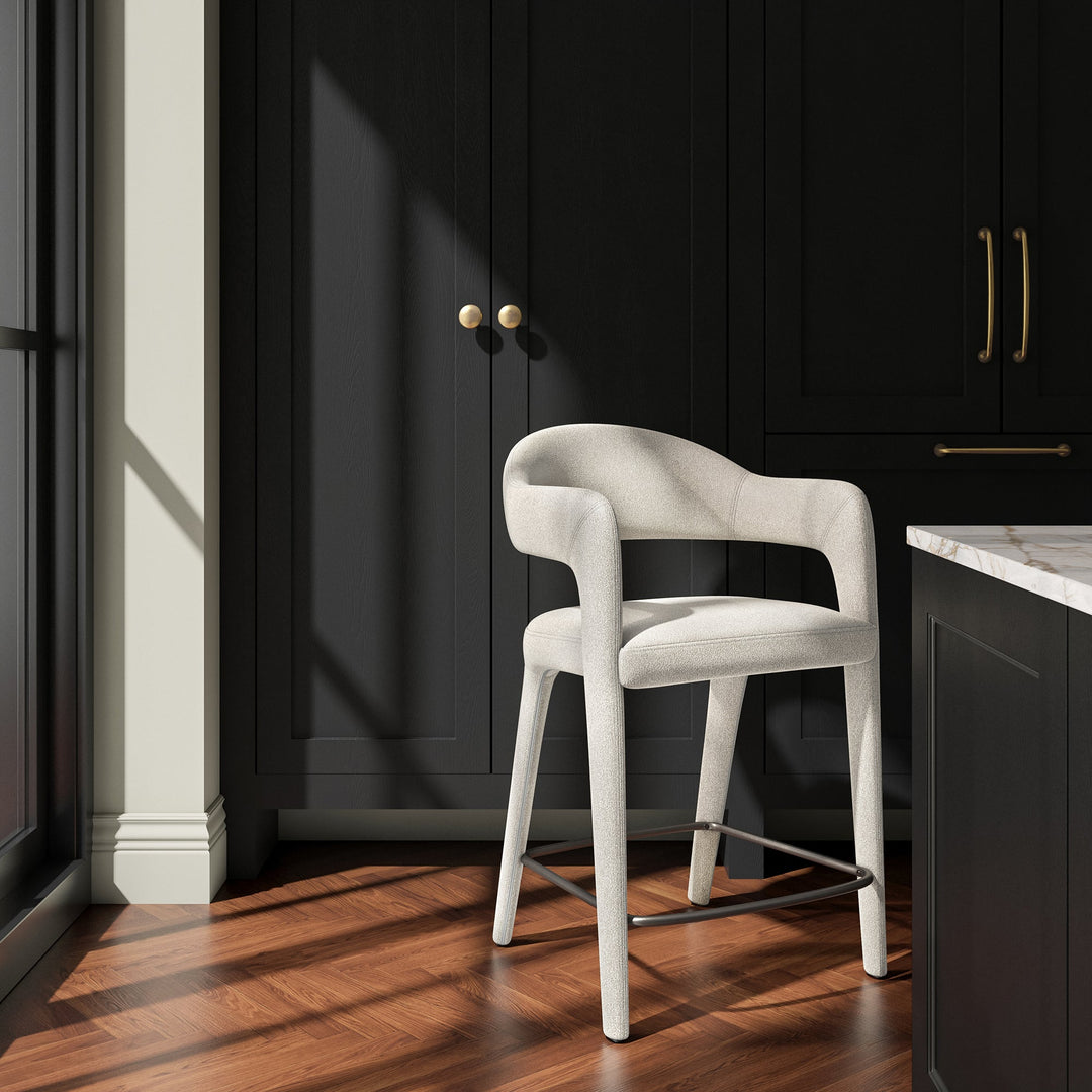 Martens Counter Stool Beige - Set of 2