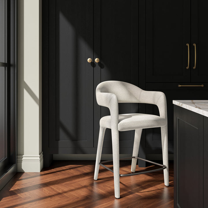 Martens Counter Stool Beige - Set of 2