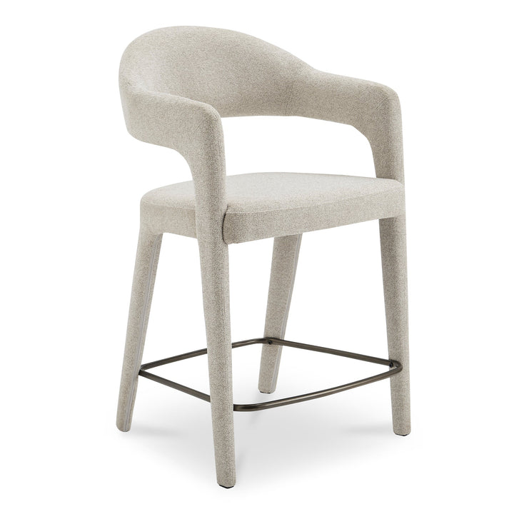 Martens Counter Stool Beige - Set of 2