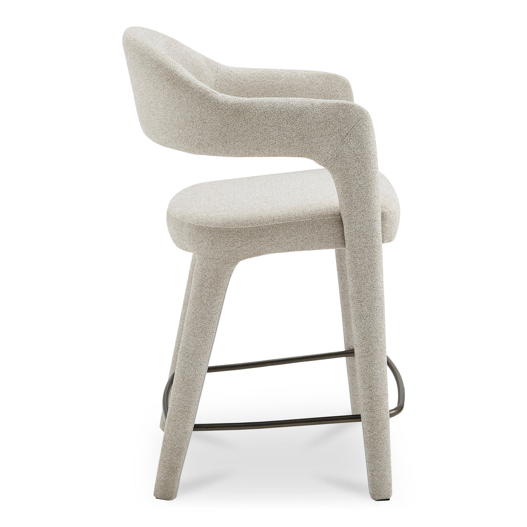 Martens Counter Stool Beige - Set of 2