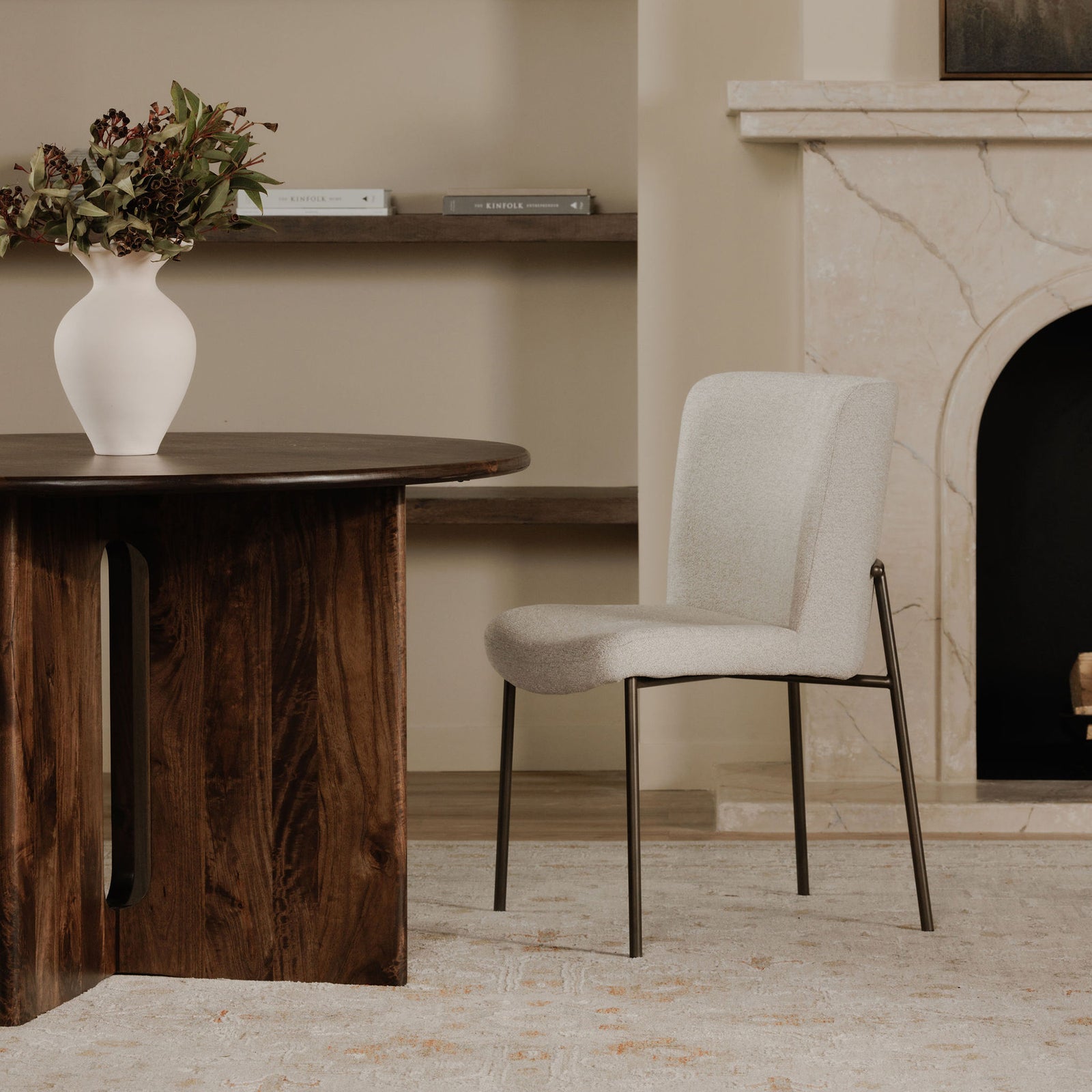 Moe's Home Collection - Early Dining Chair Beige - Set of 2 - YM-1012-34 | American Home Furniture