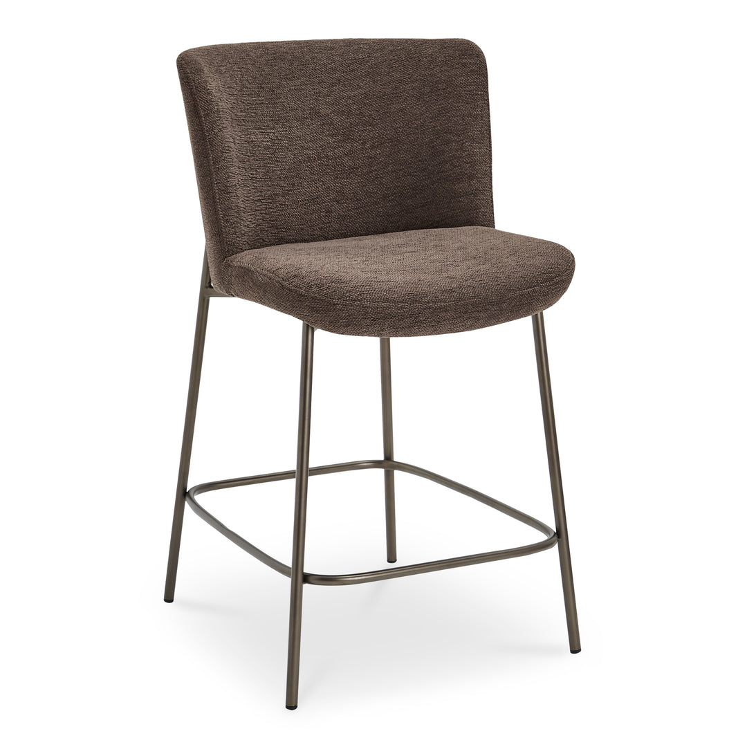 Moe's Home Collection - Early Counter Stool Dark Brown - YM-1013-20 | American Home Furniture