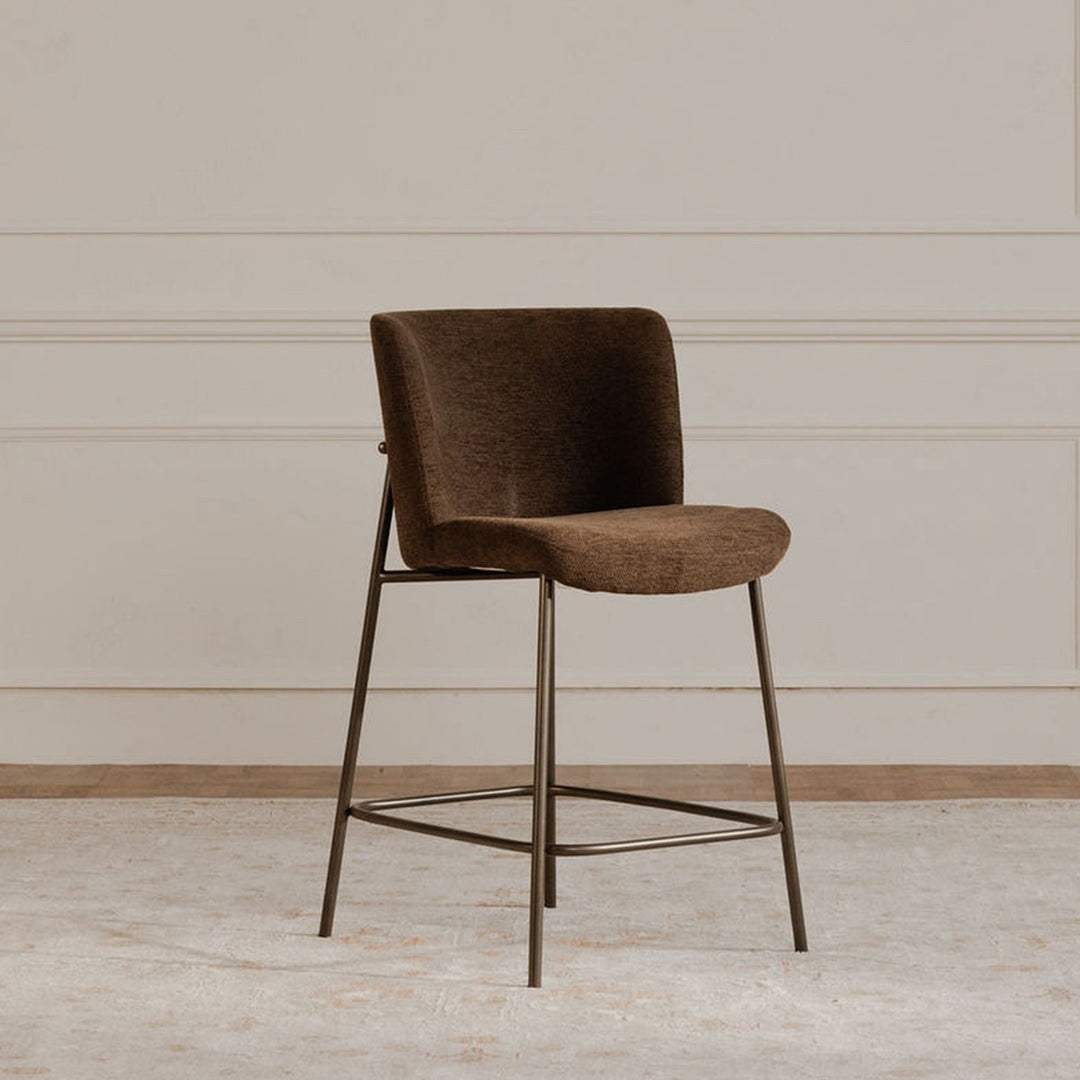 Moe's Home Collection - Early Bar Stool Dark Brown - YM-1014-20 | American Home Furniture