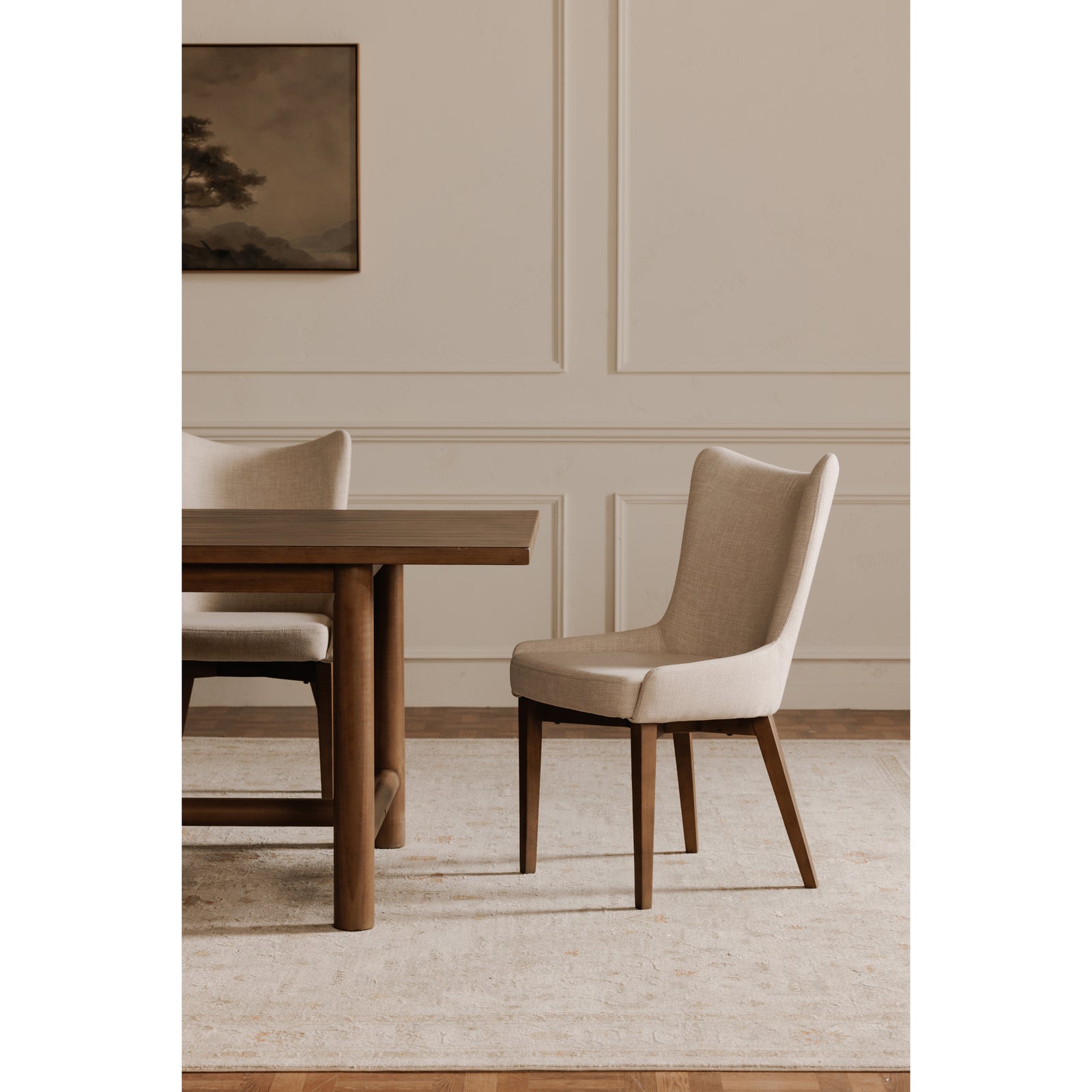 Moe's Home Collection - Potter Dining Chair Heather Beige - Set of 2 - YM-1015-34 | American Home Furniture