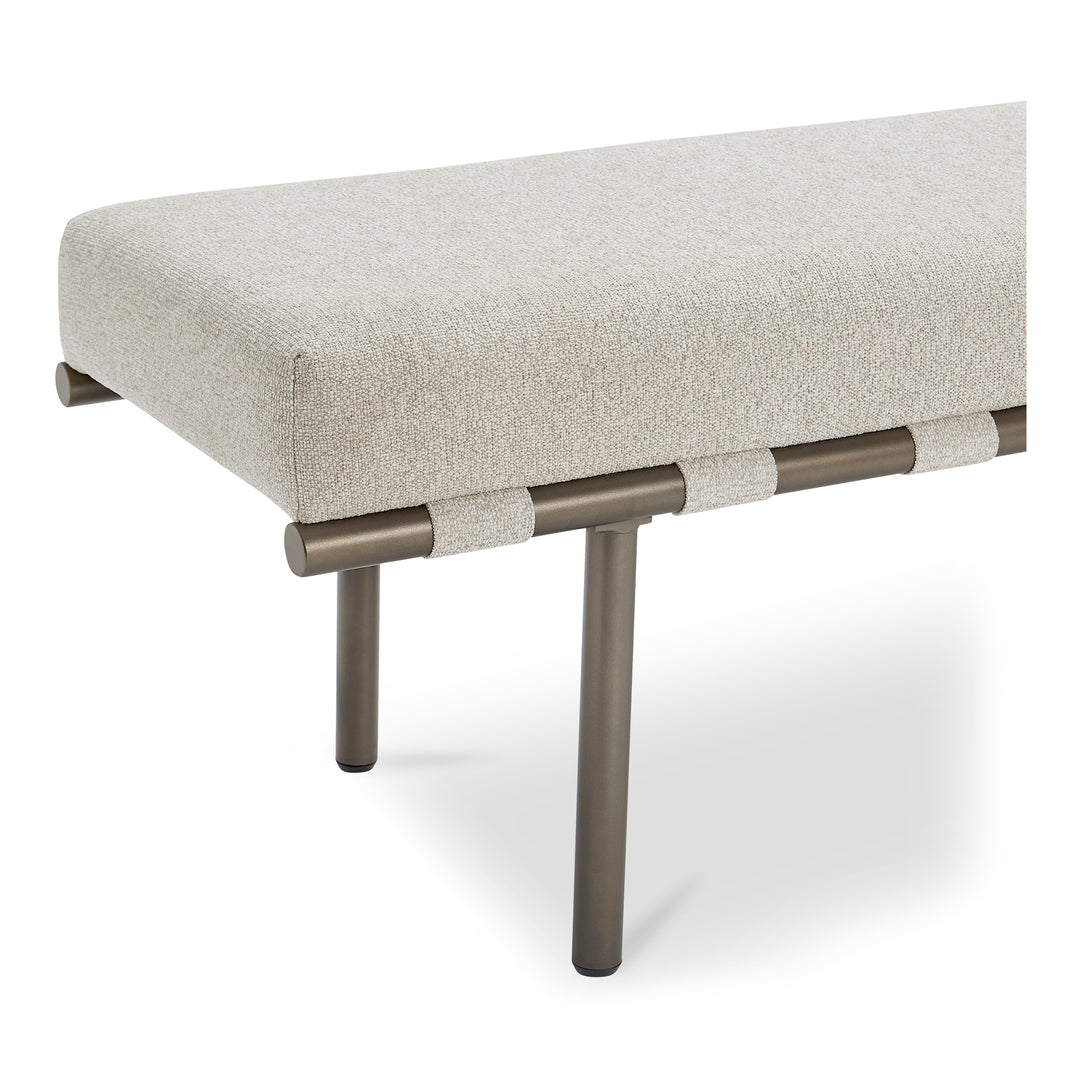 Moe's Home Collection - Carson Dining Bench Beige - YM-1016-34 | American Home Furniture