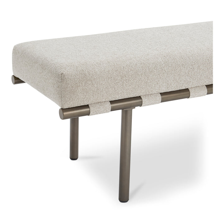 Moe's Home Collection - Carson Dining Bench Beige - YM-1016-34 | American Home Furniture