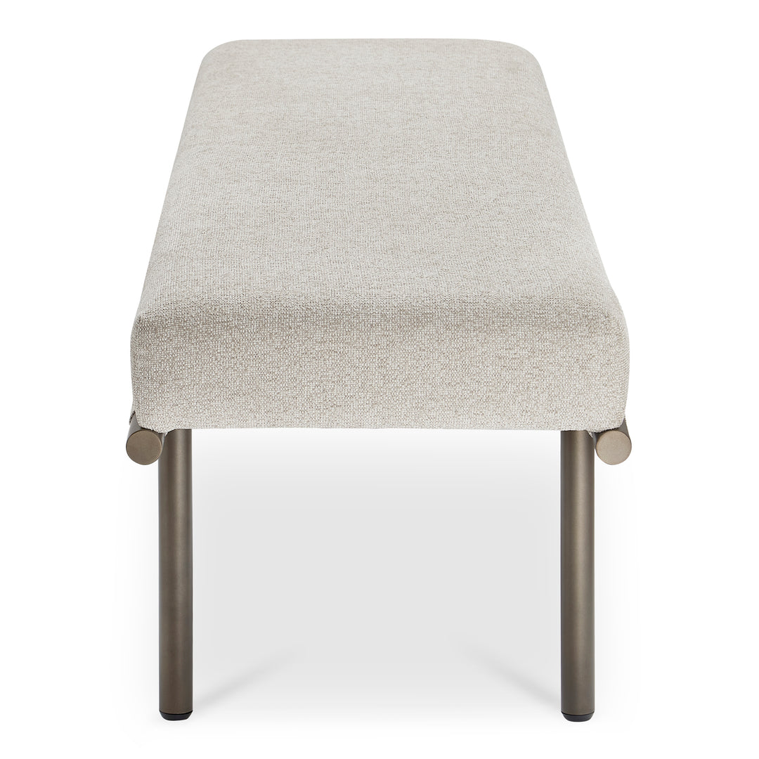 Moe's Home Collection - Carson Dining Bench Beige - YM-1016-34 | American Home Furniture