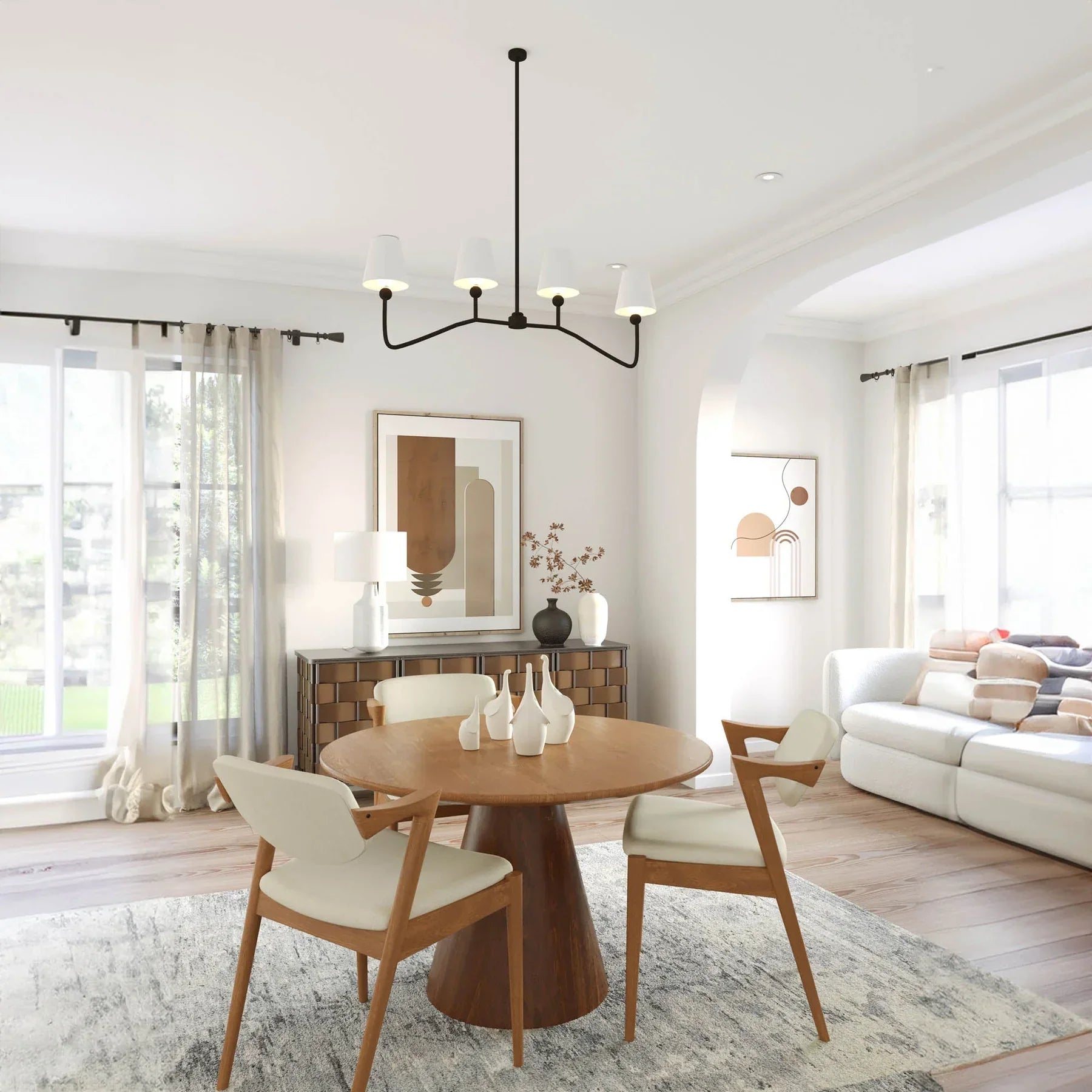 LH Home Peyton Dining Table - Thumbnail 4