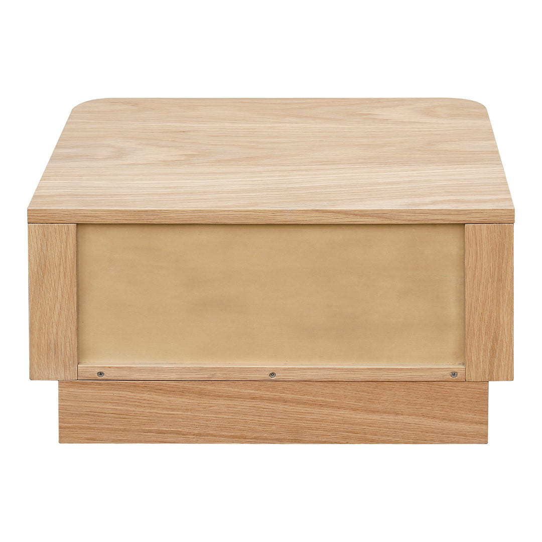 Moe's Home Collection - Round Off Nightstand Oak - YR-1001-21 | American Home Furniture