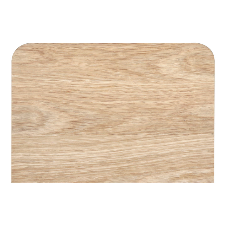 Moe's Home Collection - Round Off Nightstand Oak - YR-1001-21 | American Home Furniture