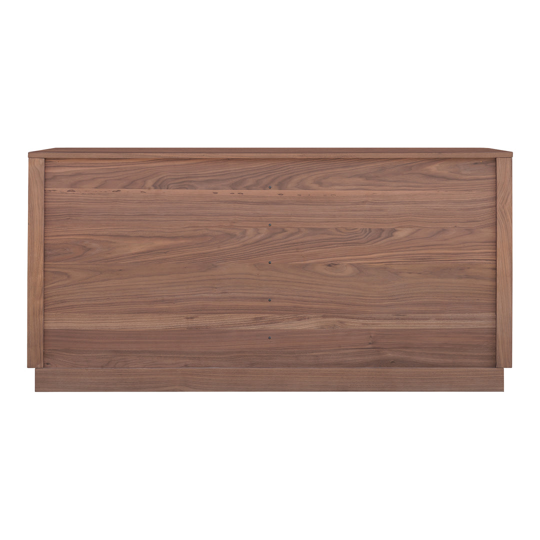 Moe's Home Collection - Round Off Dresser Walnut - YR-1003-03 | American Home Furniture