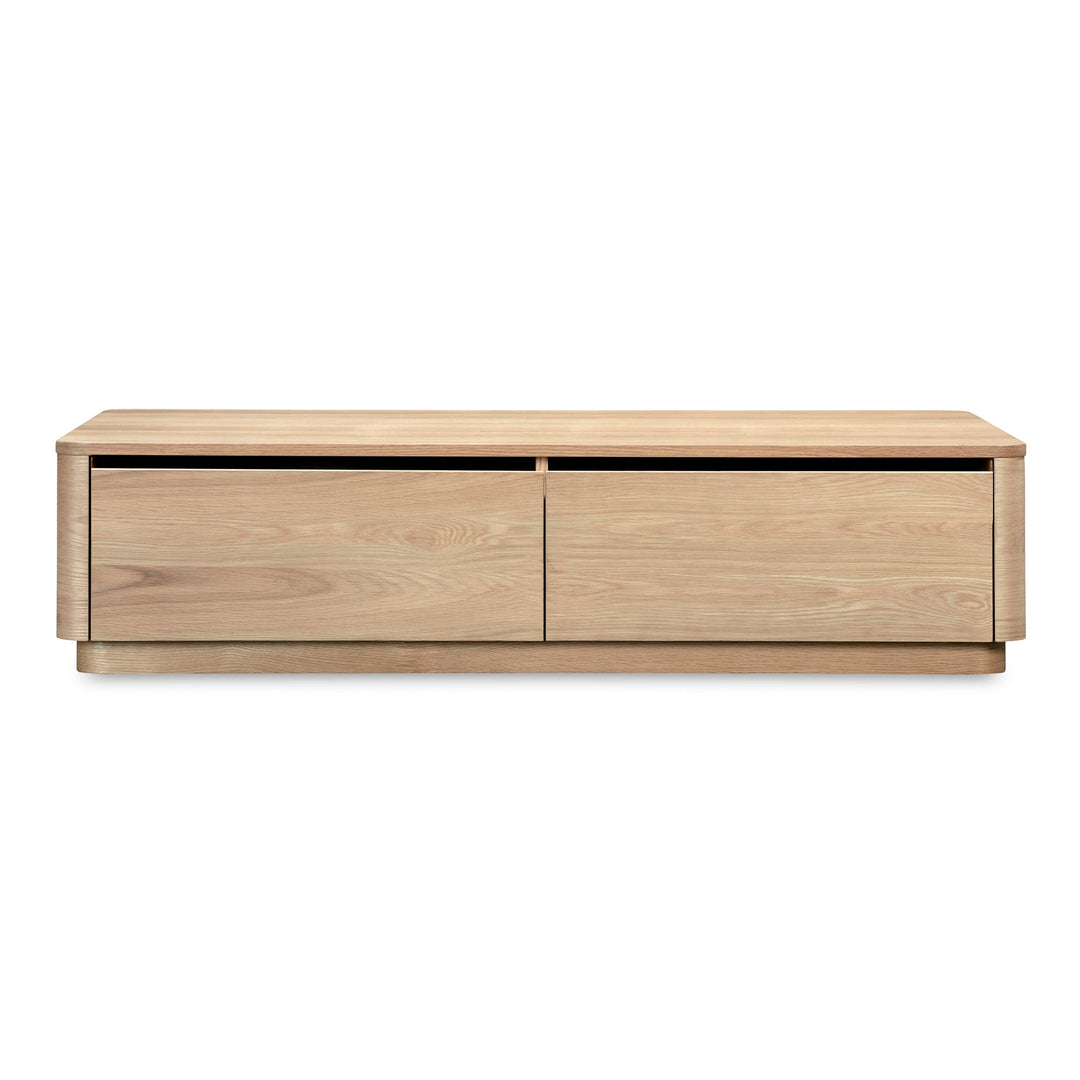 Round Off Coffee Table Oak