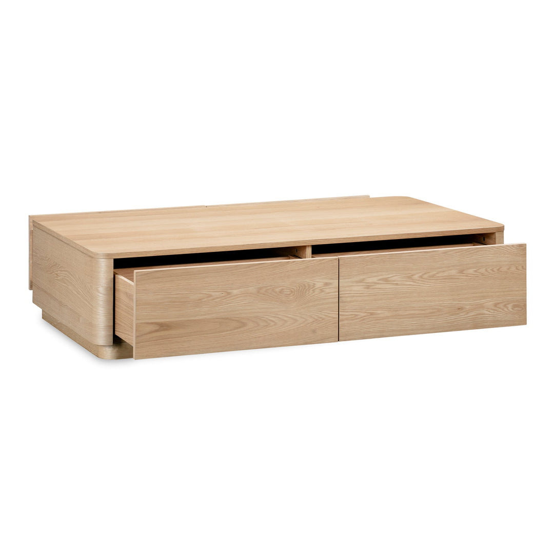 Round Off Coffee Table Oak