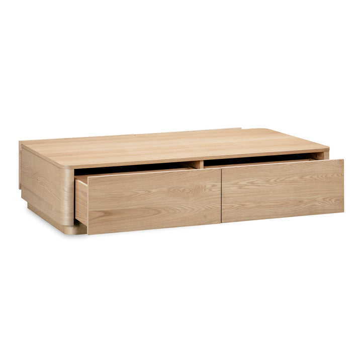 Round Off Coffee Table Oak