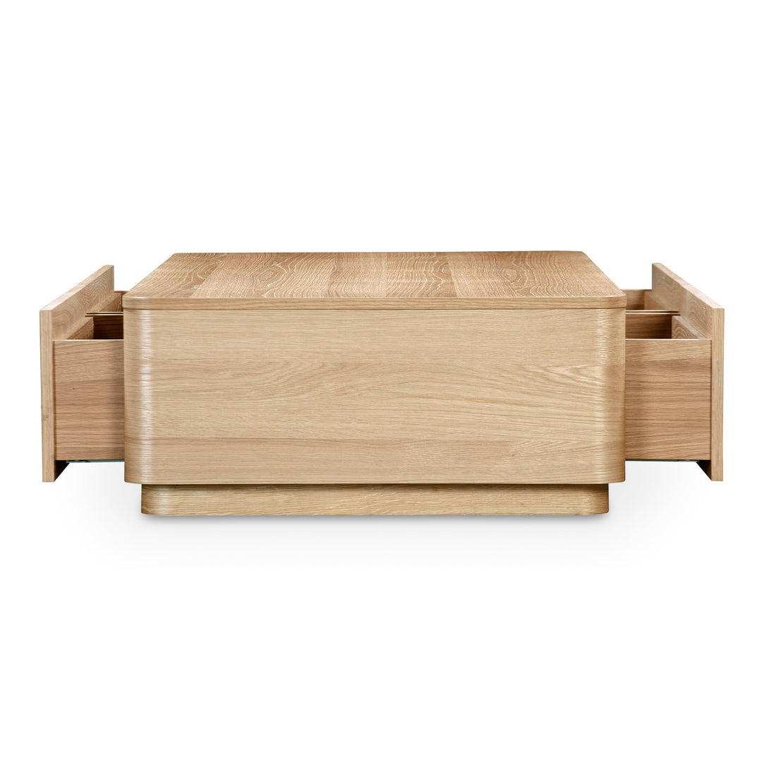 Round Off Coffee Table Oak