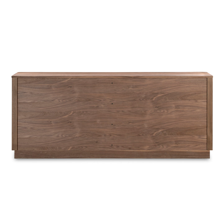 Moe's Home Collection - Round Off Sideboard Walnut - YR-1008-03 | American Home Furniture