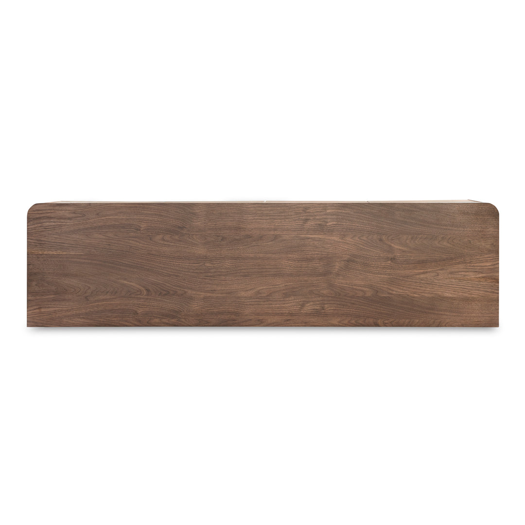 Moe's Home Collection - Round Off Sideboard Walnut - YR-1008-03 | American Home Furniture