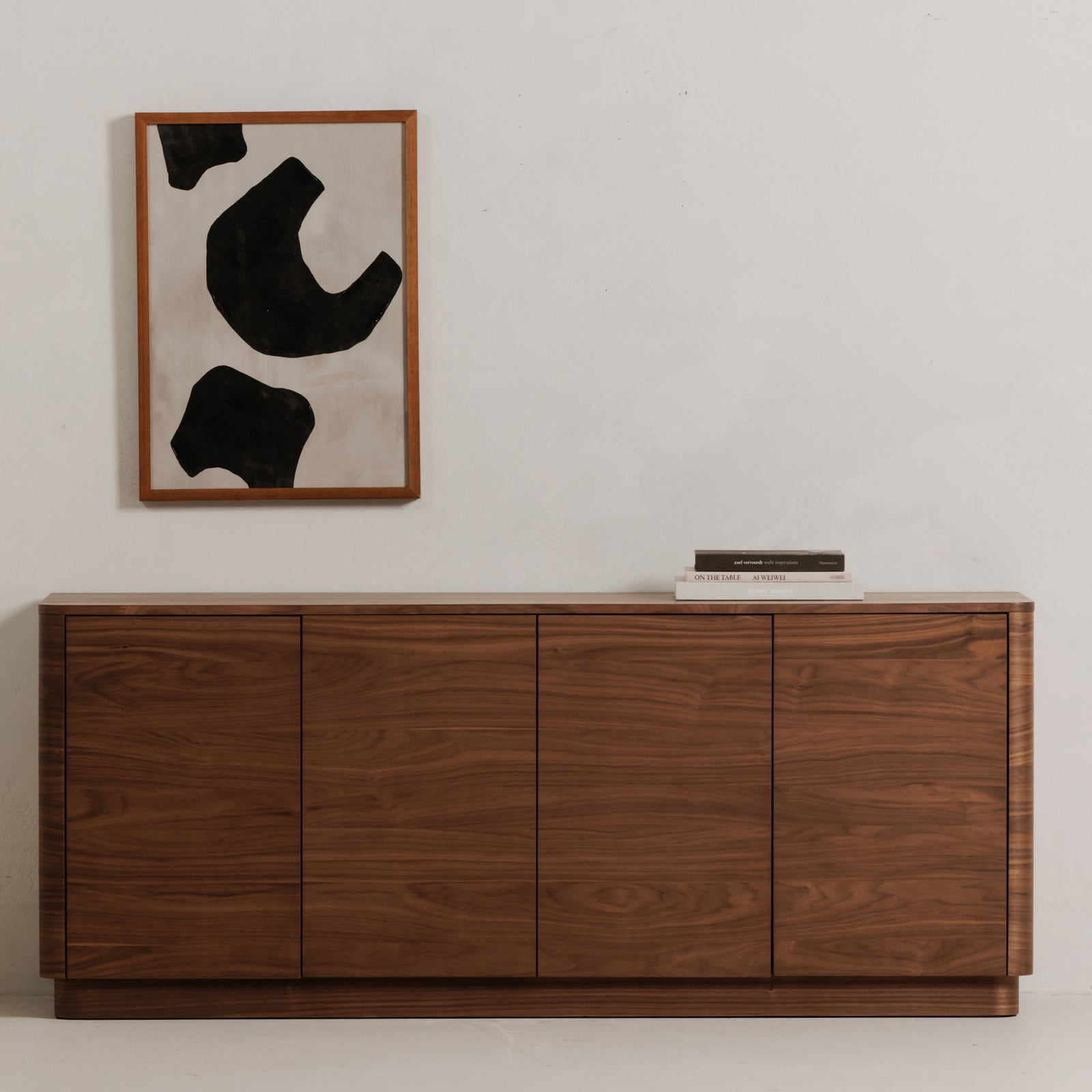 Moe's Home Collection - Round Off Sideboard Walnut - YR-1008-03 | American Home Furniture