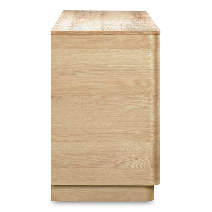 Moe's Home Collection - Round Off Sideboard Oak - YR-1008-24 | American Home Furniture