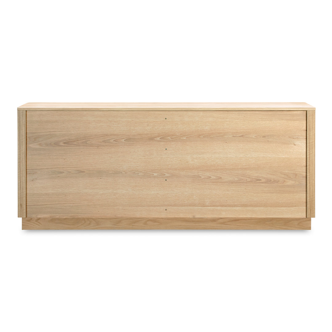 Moe's Home Collection - Round Off Sideboard Oak - YR-1008-24 | American Home Furniture