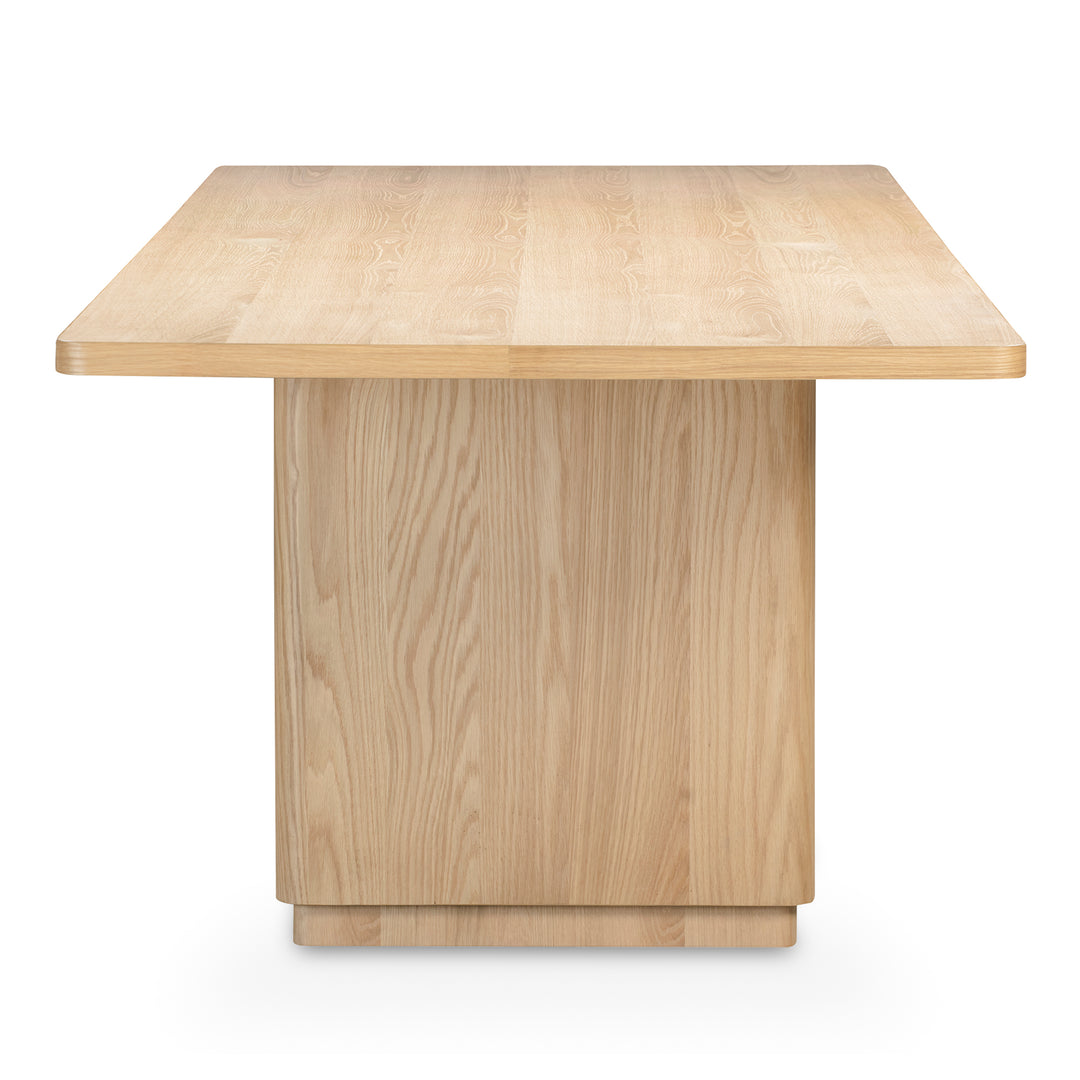 Moe's Home Collection - Round Off Dining Table Large Oak - YR-1011-24-0 | American Home Furniture