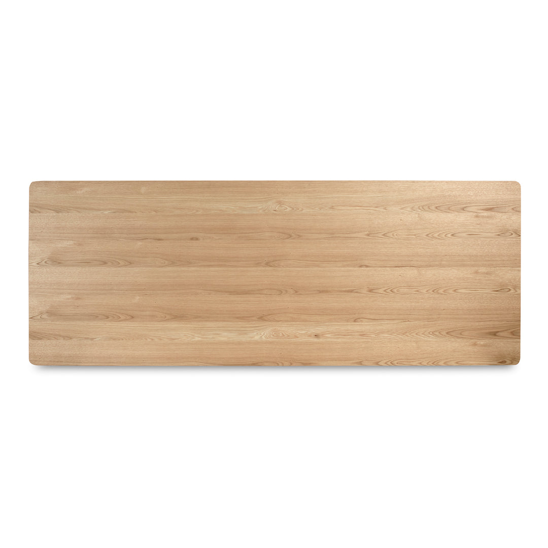 Moe's Home Collection - Round Off Dining Table Large Oak - YR-1011-24-0 | American Home Furniture