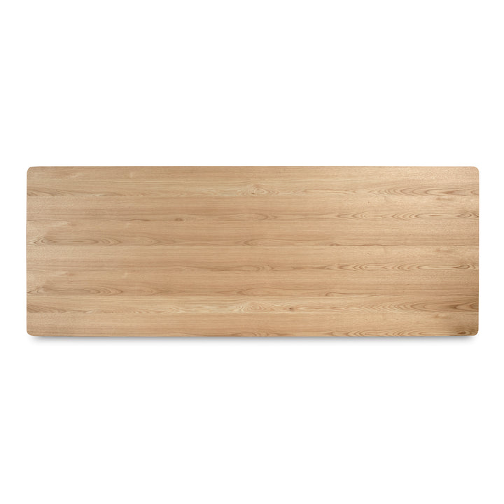 Moe's Home Collection - Round Off Dining Table Large Oak - YR-1011-24-0 | American Home Furniture