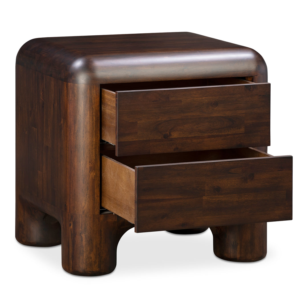 Moe's Home Collection - Rowan Nightstand Dark Brown - YR-1016-20 | American Home Furniture