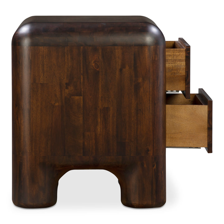 Moe's Home Collection - Rowan Nightstand Dark Brown - YR-1016-20 | American Home Furniture
