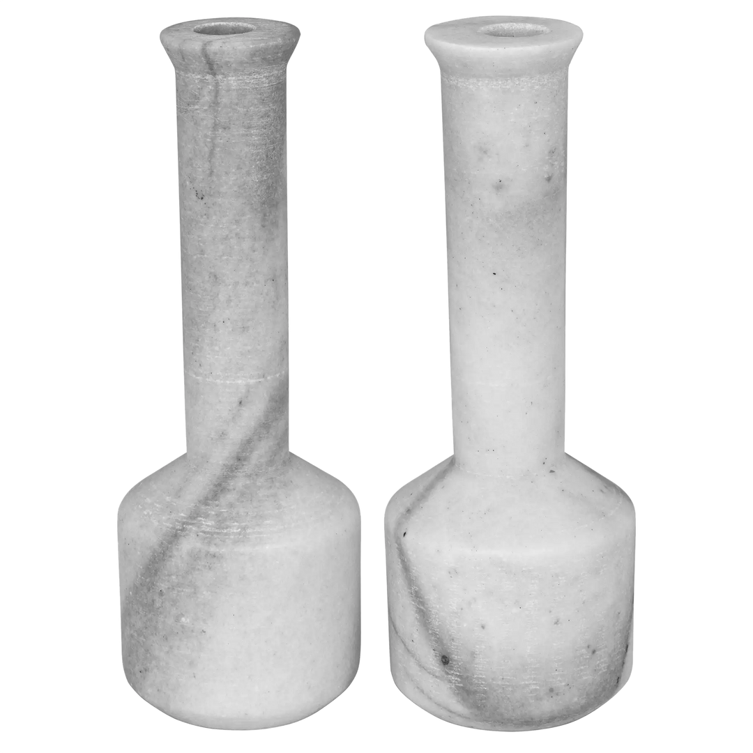 American Home Furniture | Noir - Markos Decorative Candle Holder, Set of 2