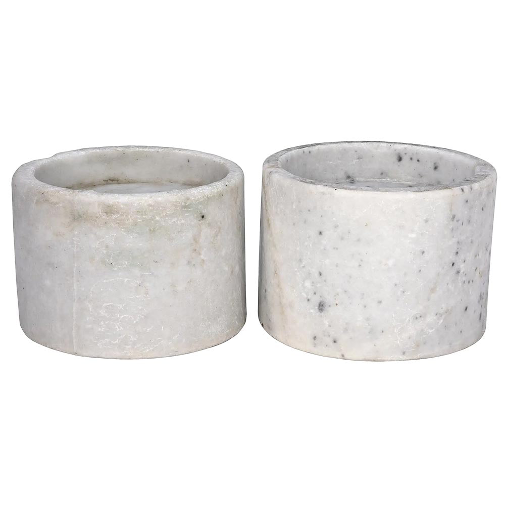 Noir - Syma Decorative Candle Holder, Set of 2 - YT0717-6WH
