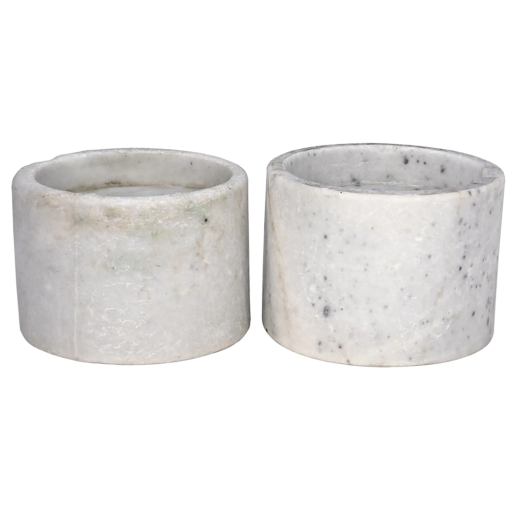 Noir - Syma Decorative Candle Holder, Set of 2 - YT0717-6WH