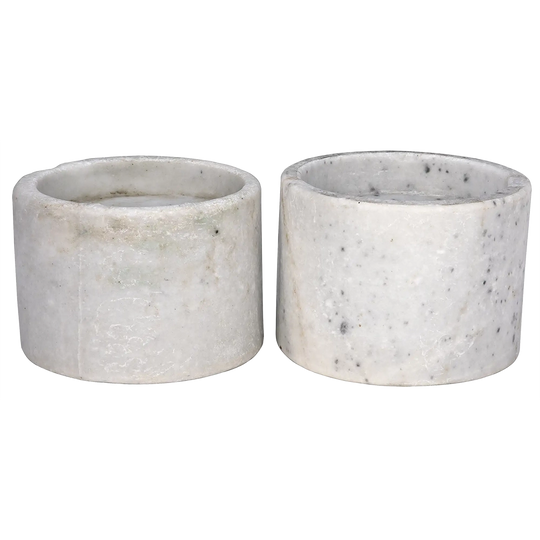 Noir - Syma Decorative Candle Holder, Set of 2 - YT0717-6WH