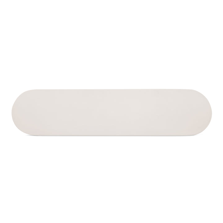 Moe's Home Collection - Rocca Bench Cream - ZT-1037-05-0 | American Home Furniture