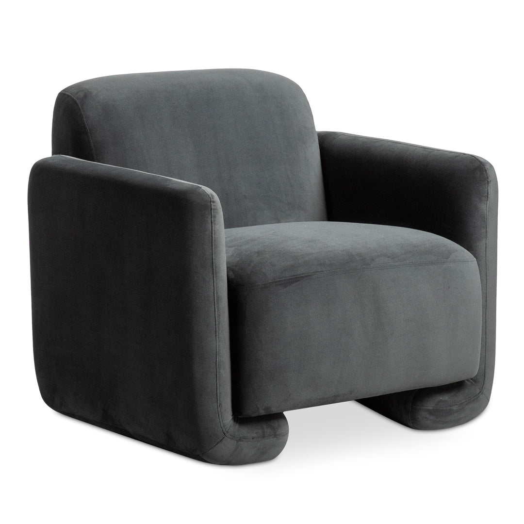 Moe's Home Collection - Fallon Accent Chair Shadow Grey - ZT-1039-07 | American Home Furniture