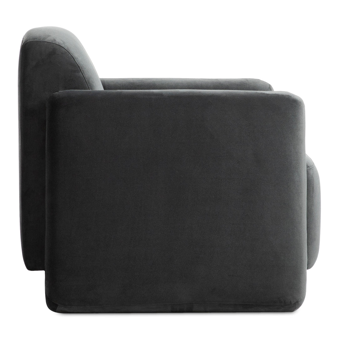 Moe's Home Collection - Fallon Accent Chair Shadow Grey - ZT-1039-07 | American Home Furniture