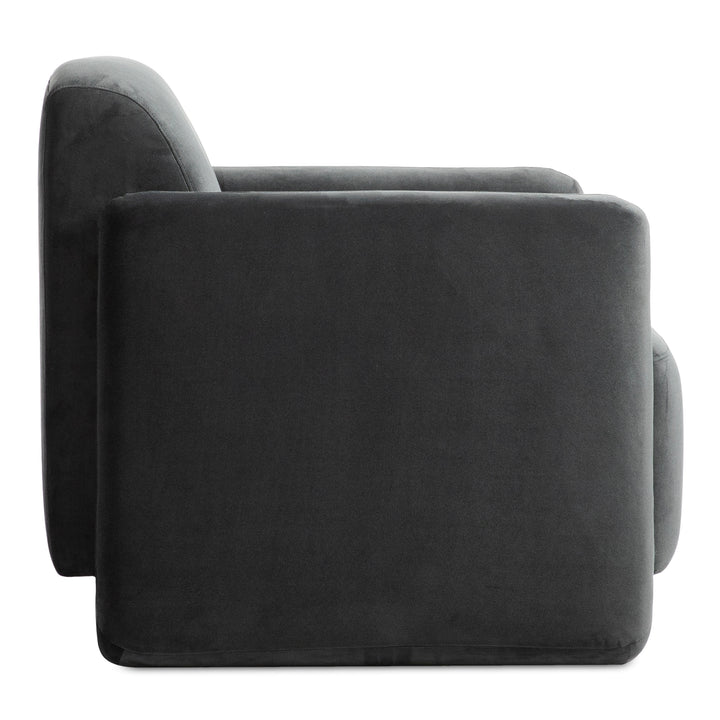 Moe's Home Collection - Fallon Accent Chair Shadow Grey - ZT-1039-07 | American Home Furniture