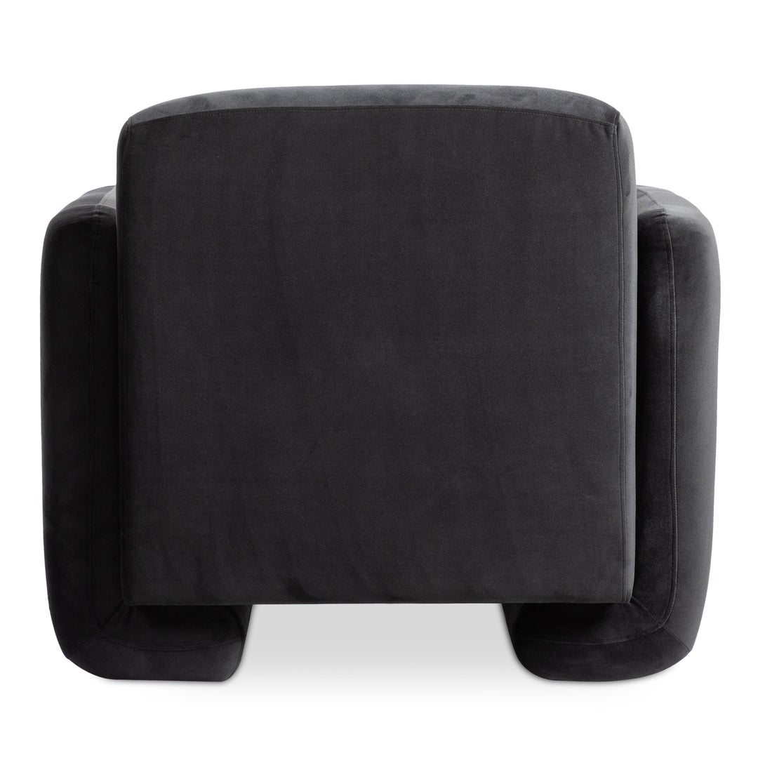 Moe's Home Collection - Fallon Accent Chair Shadow Grey - ZT-1039-07 | American Home Furniture