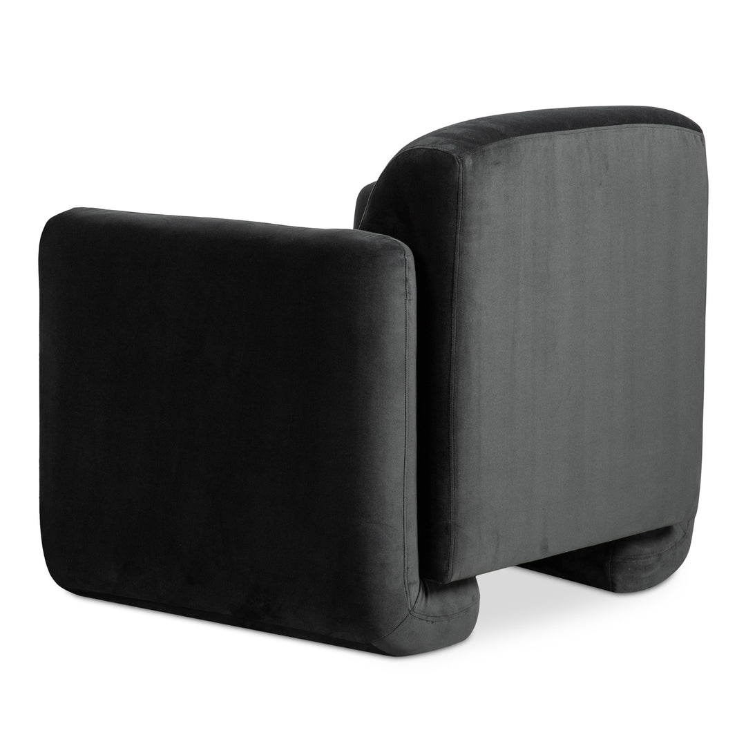 Moe's Home Collection - Fallon Accent Chair Shadow Grey - ZT-1039-07 | American Home Furniture