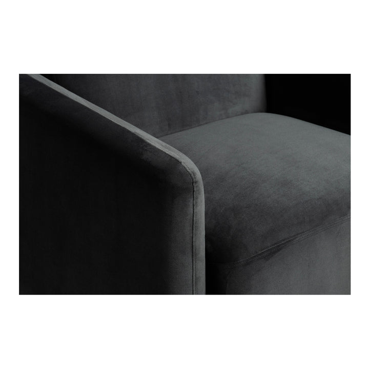 Moe's Home Collection - Fallon Accent Chair Shadow Grey - ZT-1039-07 | American Home Furniture