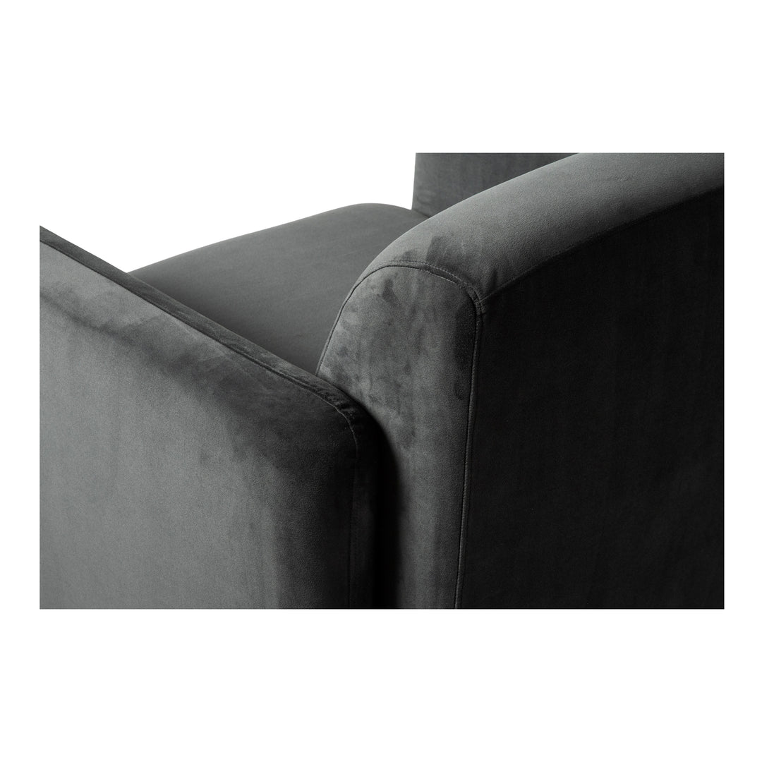 Moe's Home Collection - Fallon Accent Chair Shadow Grey - ZT-1039-07 | American Home Furniture