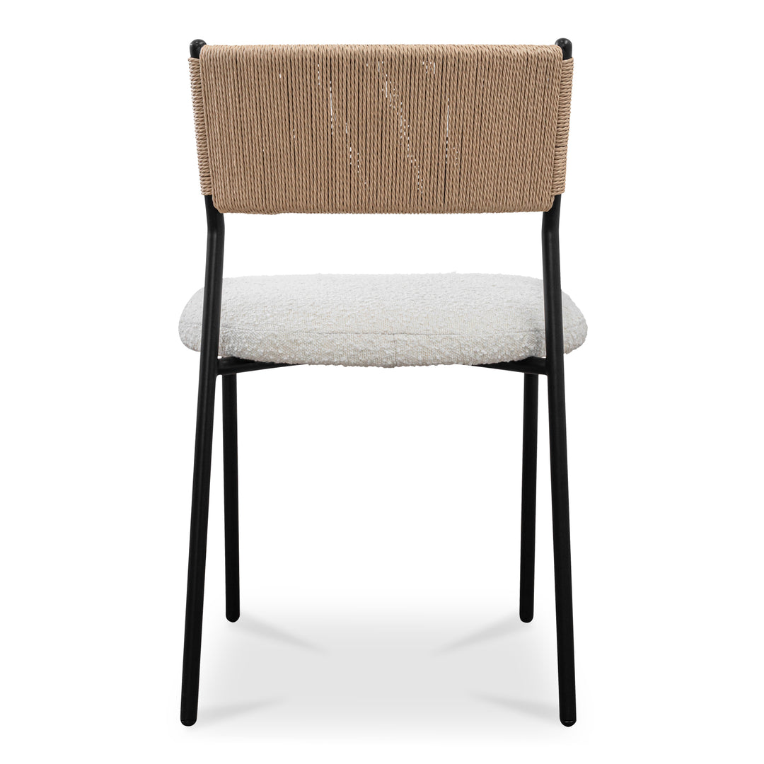 Moe's Home Collection - Foley Dining Chair White Set Of Two - Set of 2 - ZT-1045-18 | American Home Furniture