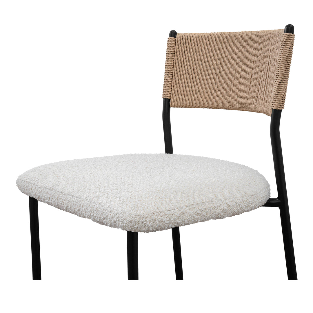 Moe's Home Collection - Foley Dining Chair White Set Of Two - Set of 2 - ZT-1045-18 | American Home Furniture