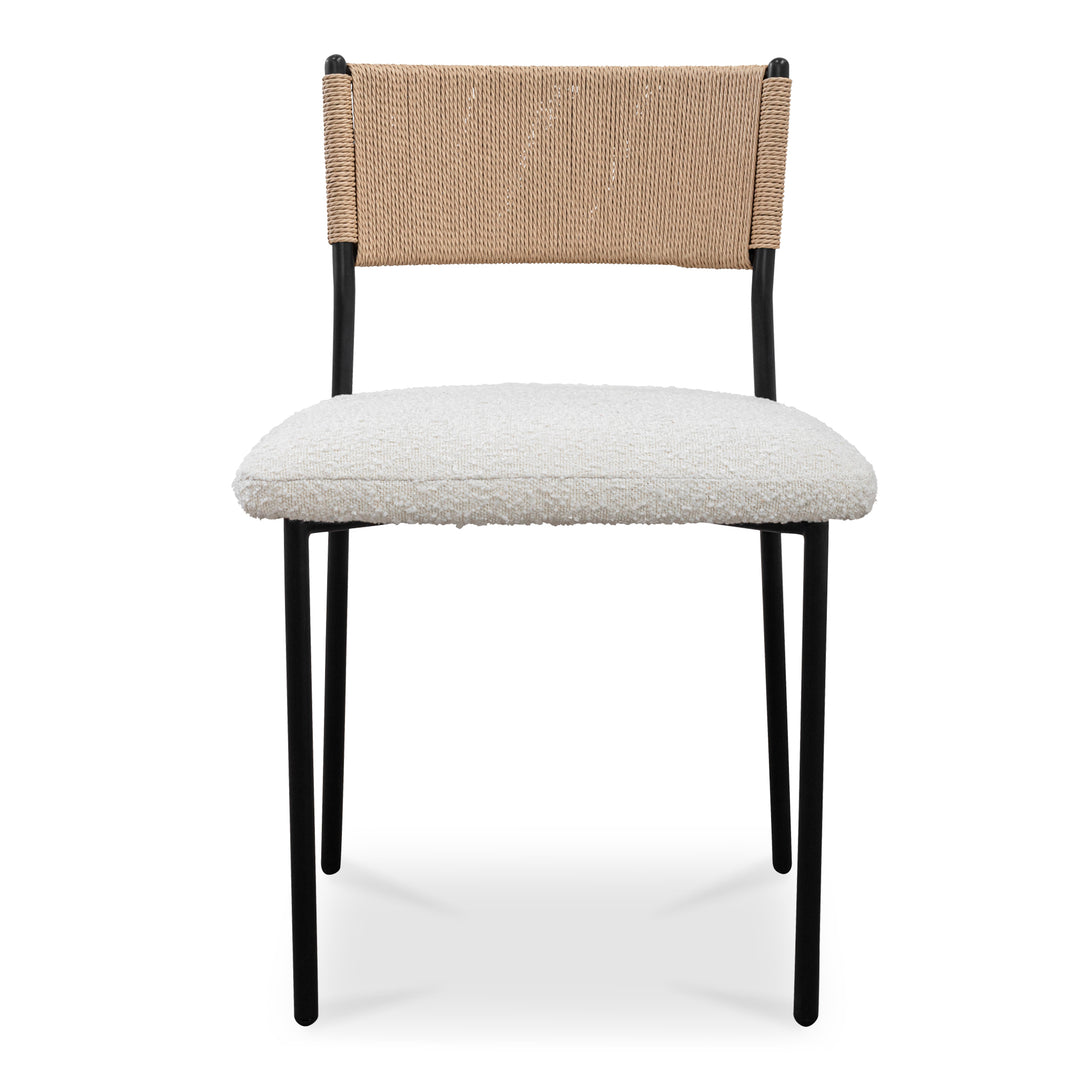 Moe's Home Collection - Foley Dining Chair White Set Of Two - Set of 2 - ZT-1045-18 | American Home Furniture
