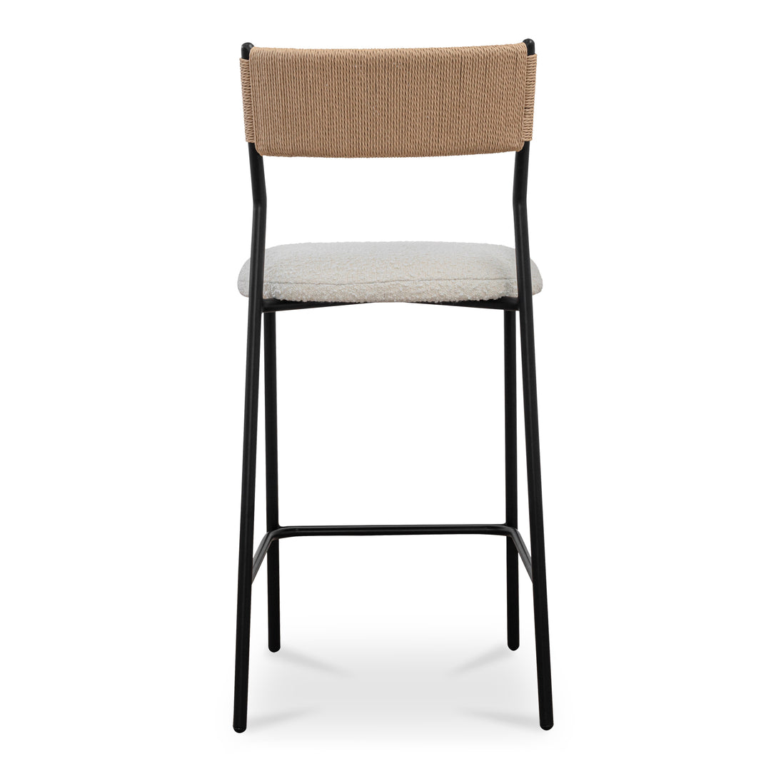 Moe's Home Collection - Foley Counter Stool White - ZT-1046-18 | American Home Furniture