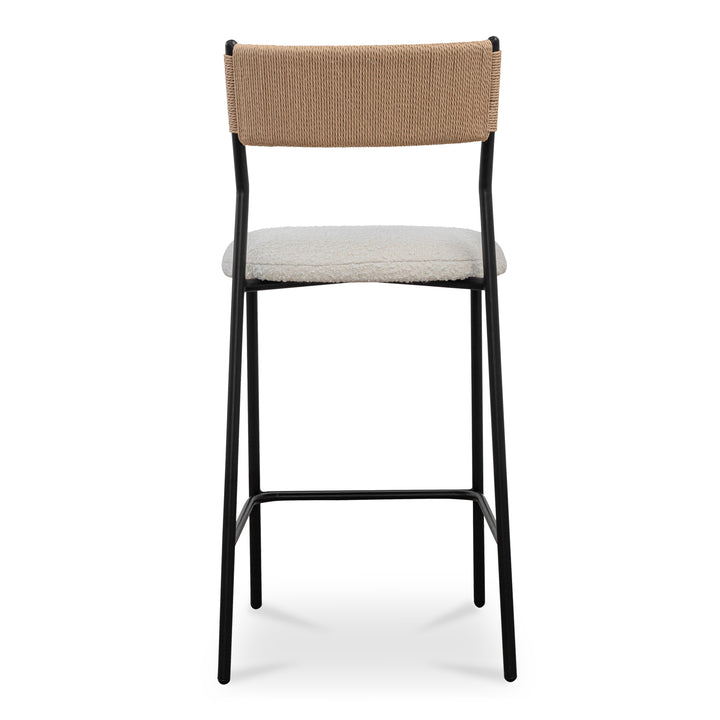Moe's Home Collection - Foley Counter Stool White - ZT-1046-18 | American Home Furniture