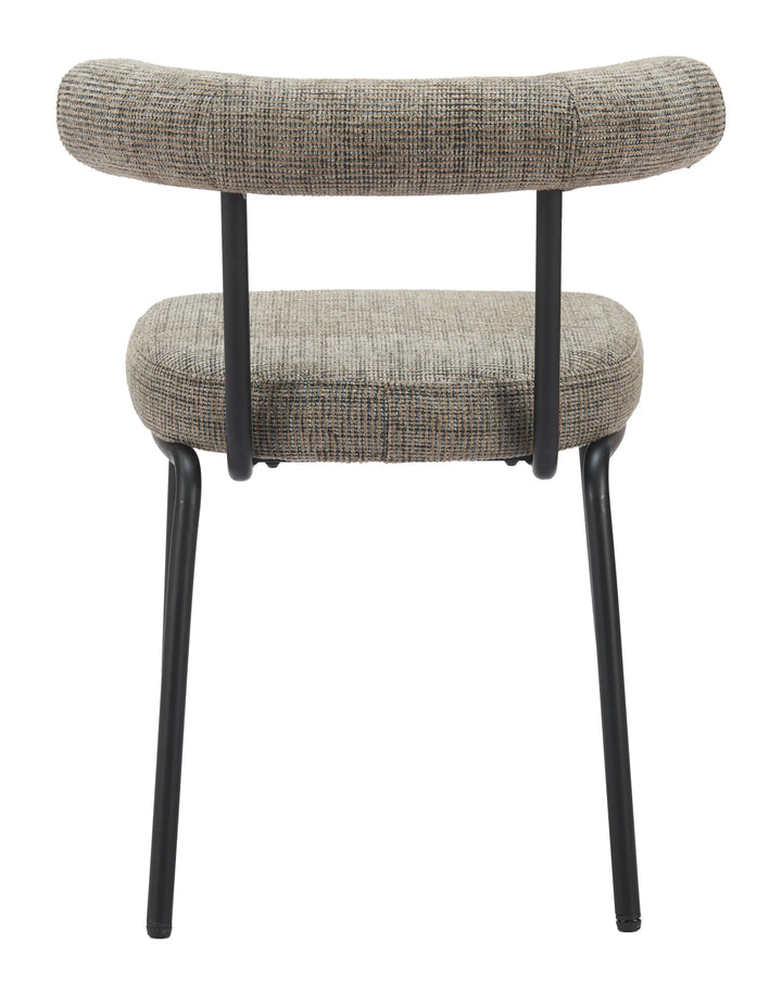 Kede Dining Chair (Set of 2) Green Tweed - AmericanHomeFurniture