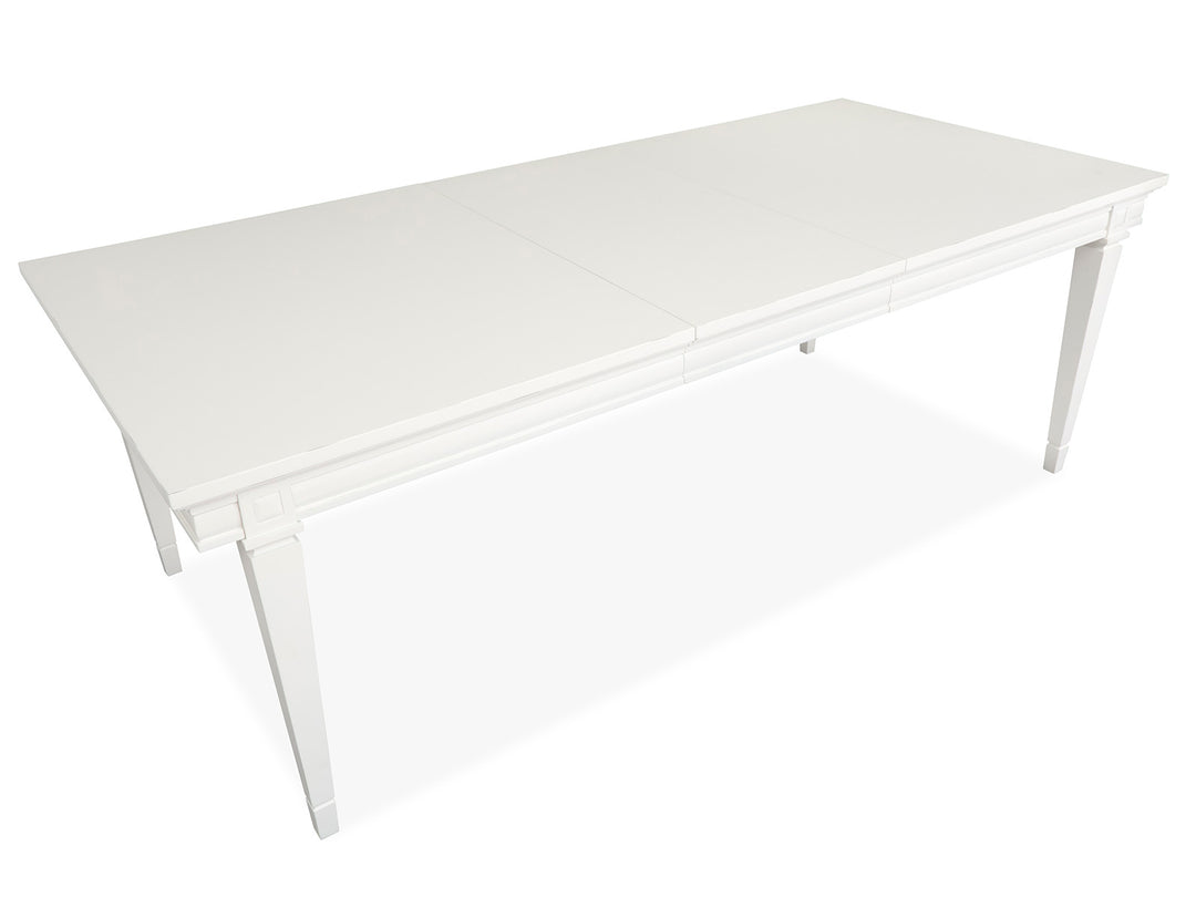 Willowbrook Egg Shell White Extendable Rectangular Dining Table - D5324-20